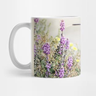 Hummingbird and Wildflowers Fine Art Mug